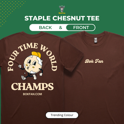 Chesnut Staple Bok Fan Tee