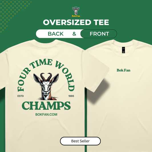 Butter Oversized Bok Fan Tee