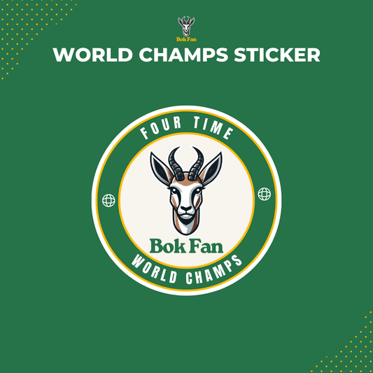 Bok Fan World Champs Sticker