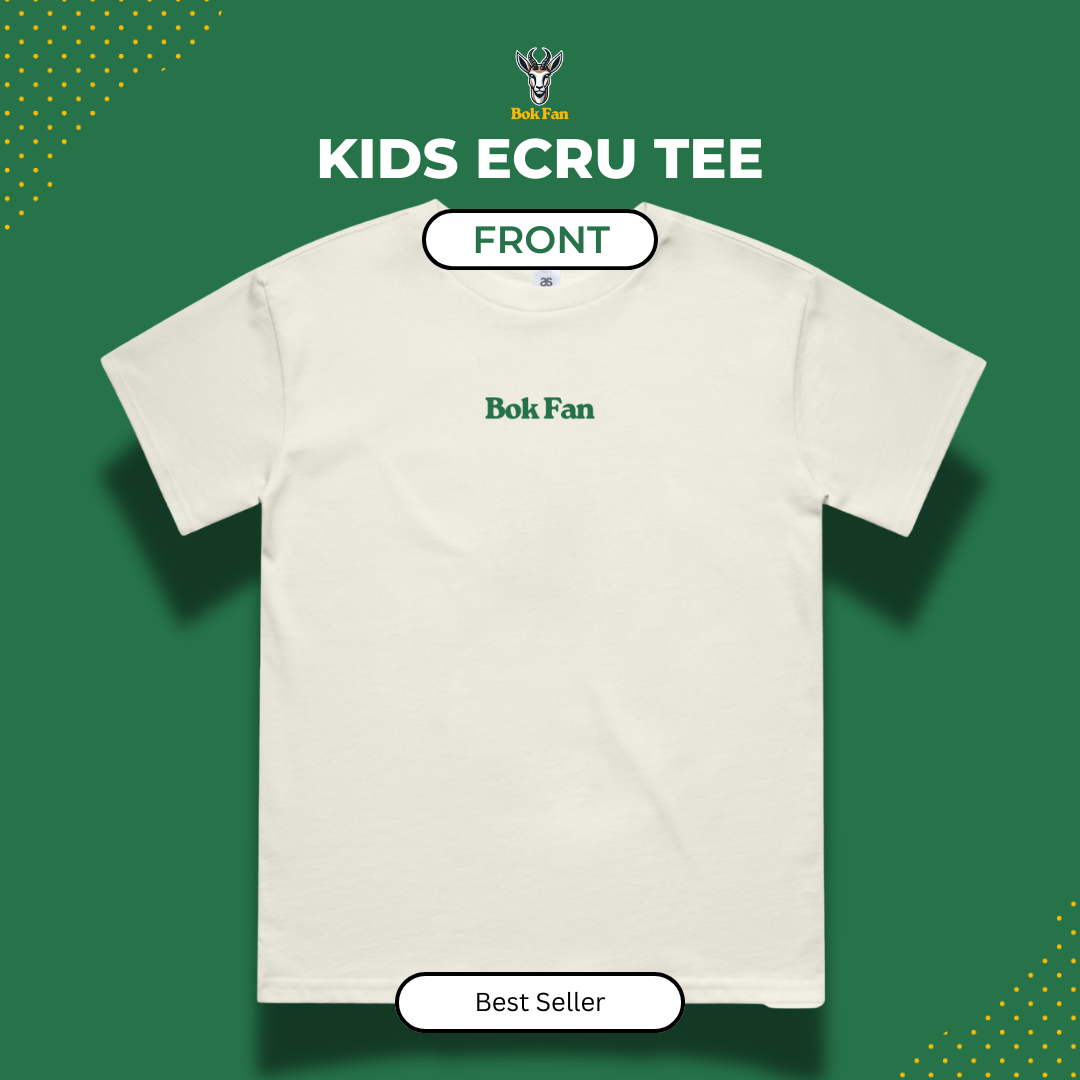 Kids Ecru Bok Fan Tee