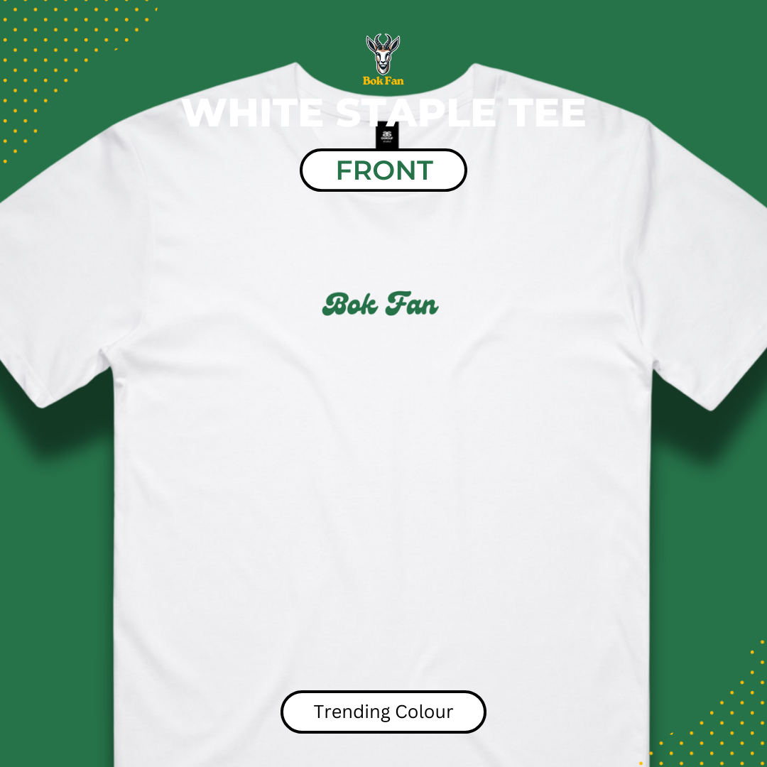 White Staple Bok Fan Tee