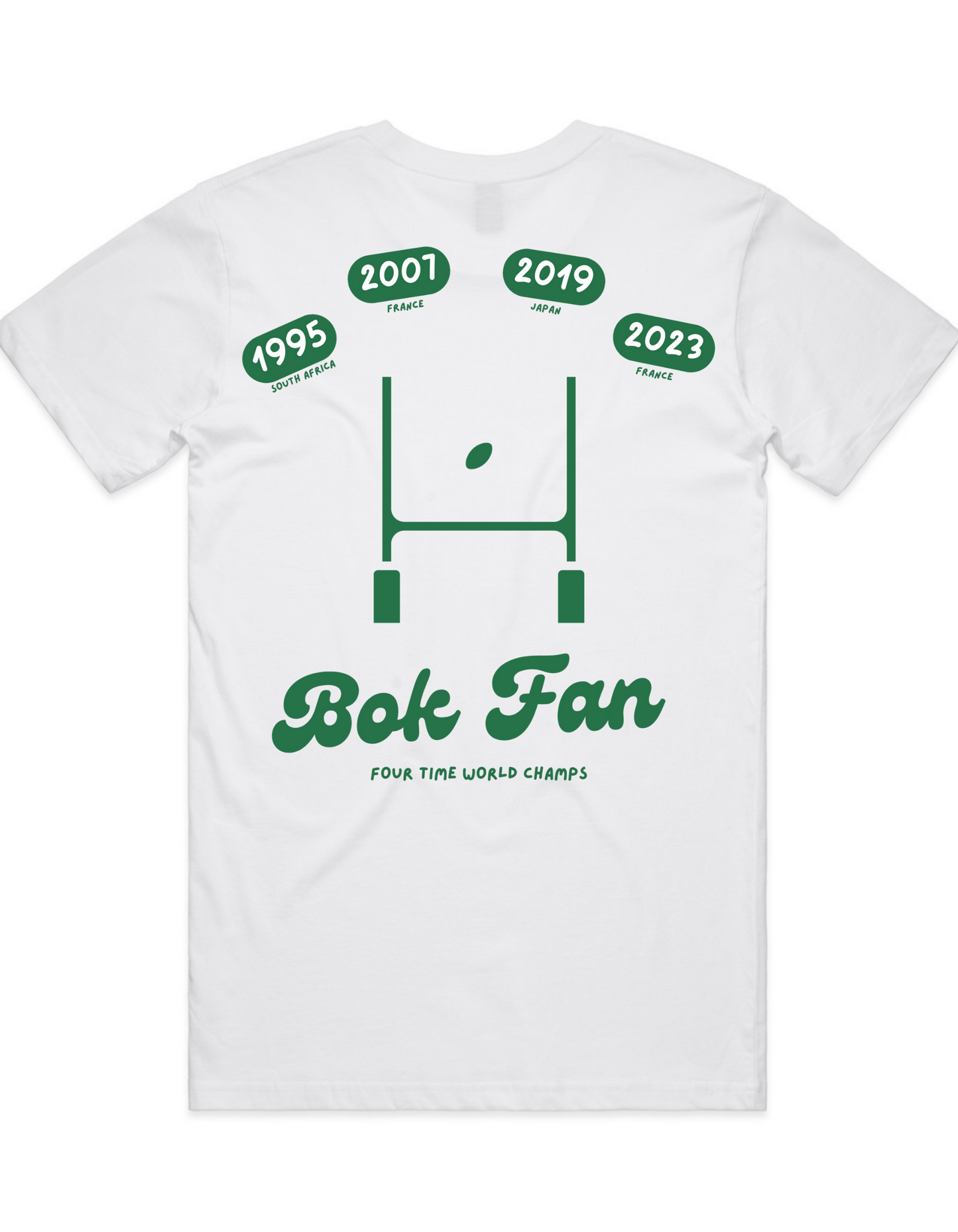 White Staple Bok Fan Tee