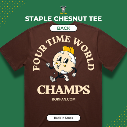 Chesnut Staple Bok Fan Tee