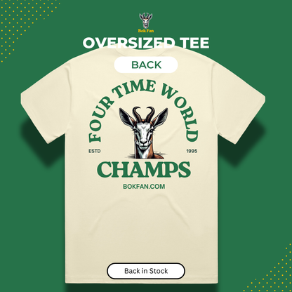 Butter Oversized Bok Fan Tee