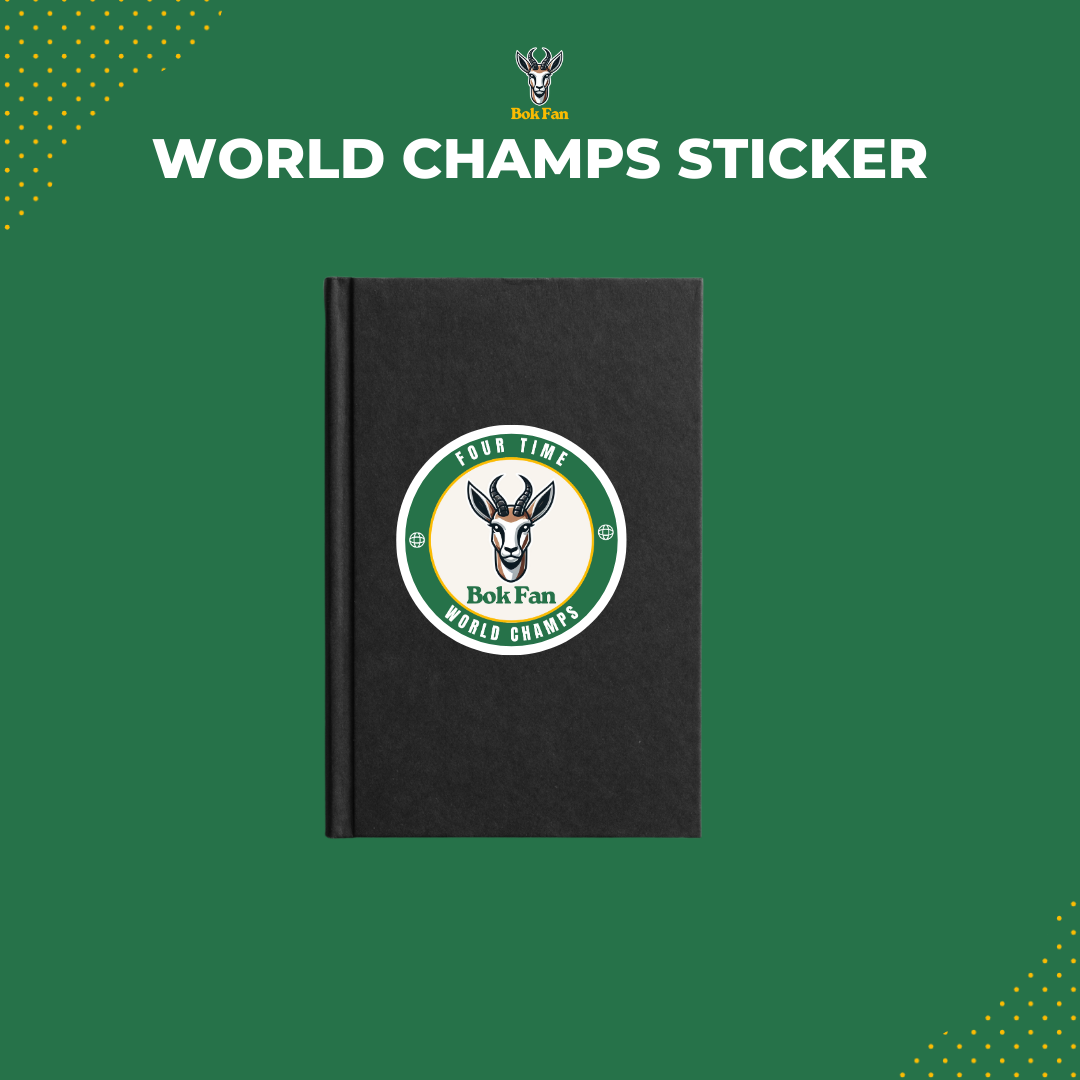 Bok Fan World Champs Sticker