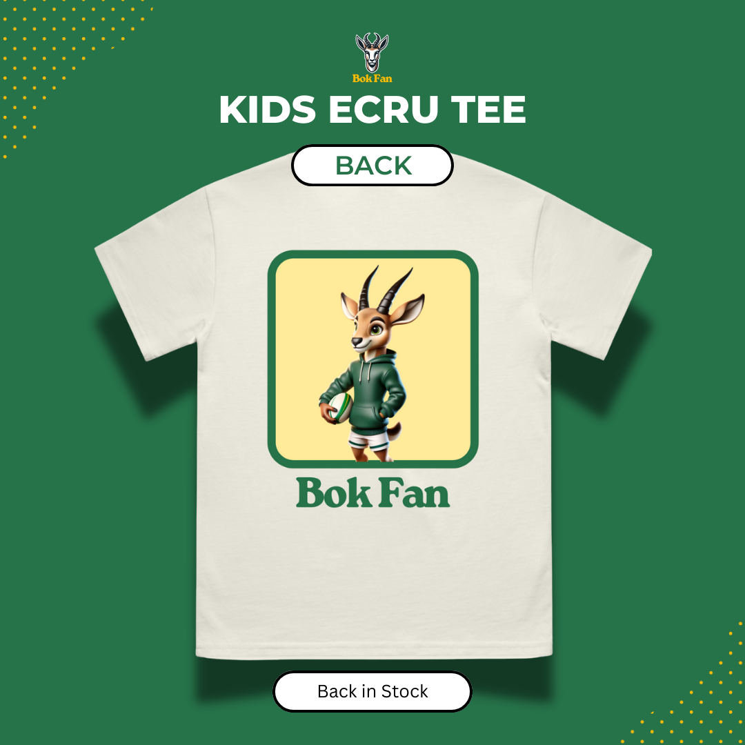 Kids Ecru Bok Fan Tee
