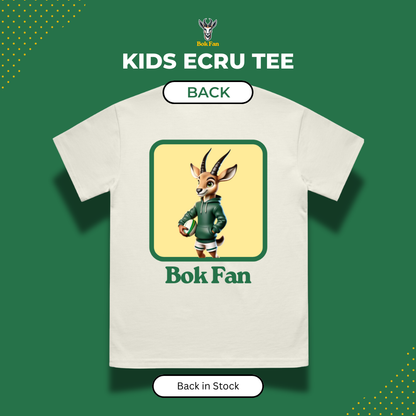 Kids Ecru Bok Fan Tee