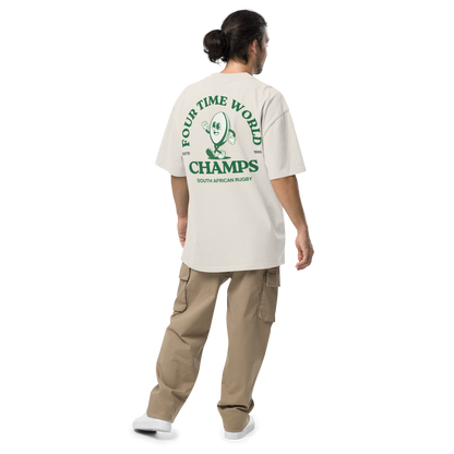 Four Times Champs Oversized Tee