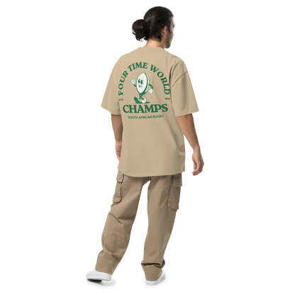 Four Times Champs Oversized Tee